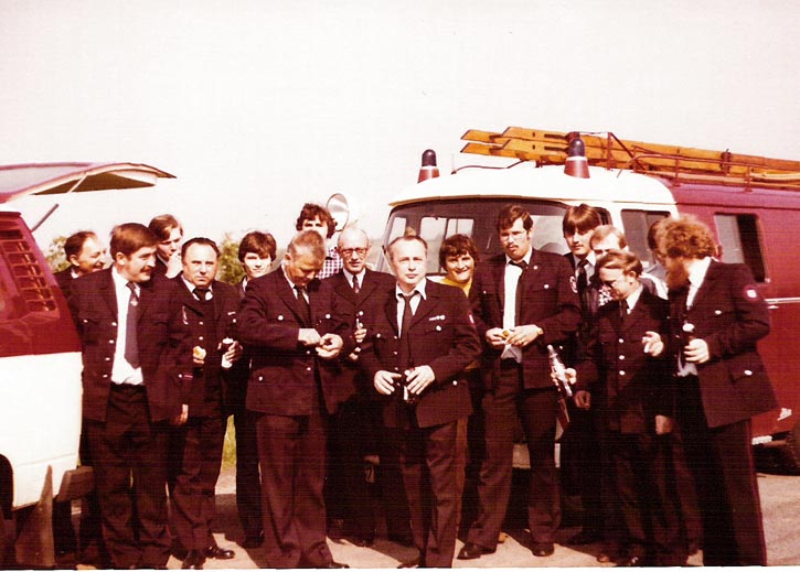 1981: Ausflug nach Fulda mit LF 8 und ELW